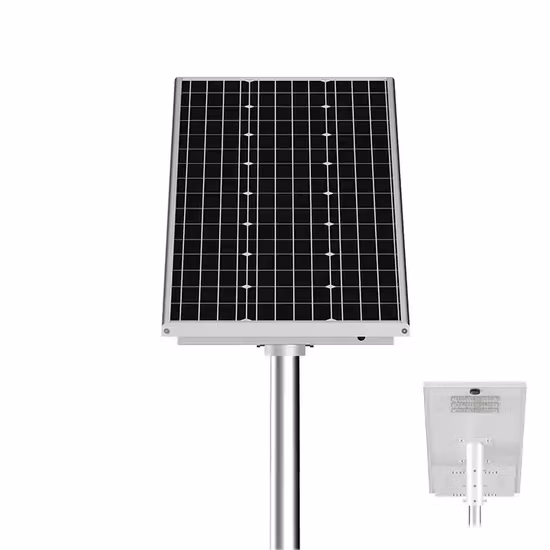 Integrierte 80 W 100 Watt 300 Watt All-in-One-Solar-Straßen-LED-Solarlampen-Außenleuchten mit Batterie